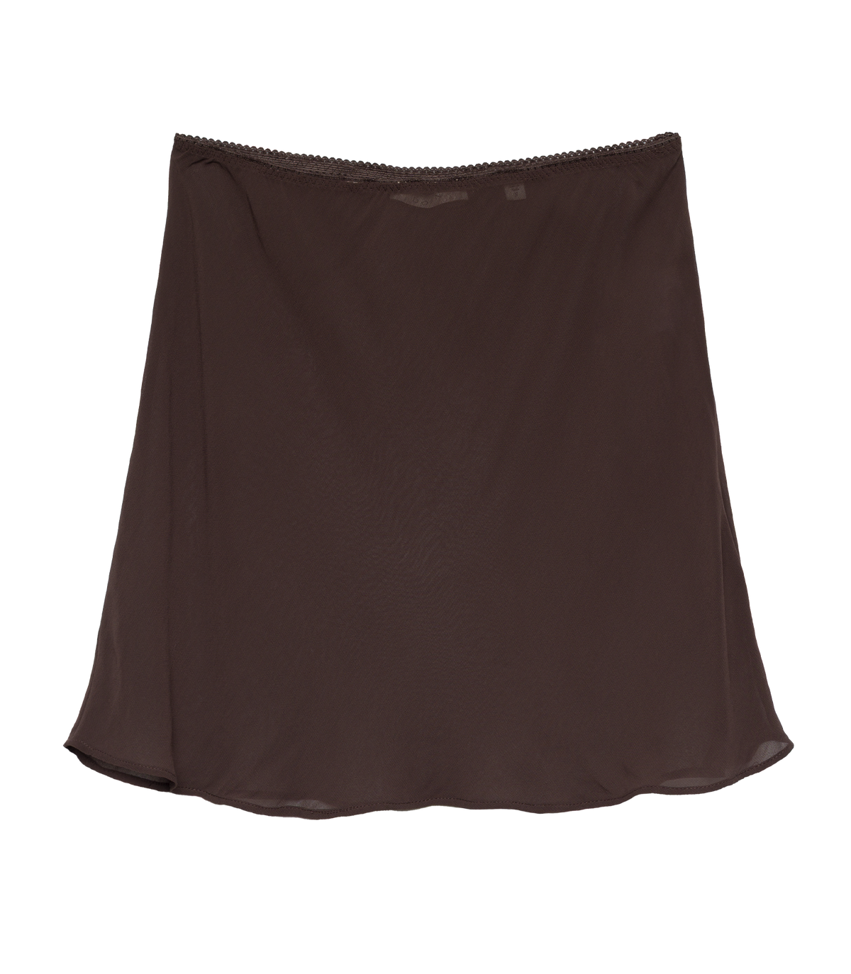 MINI SKIRT SLIP -- UMBER