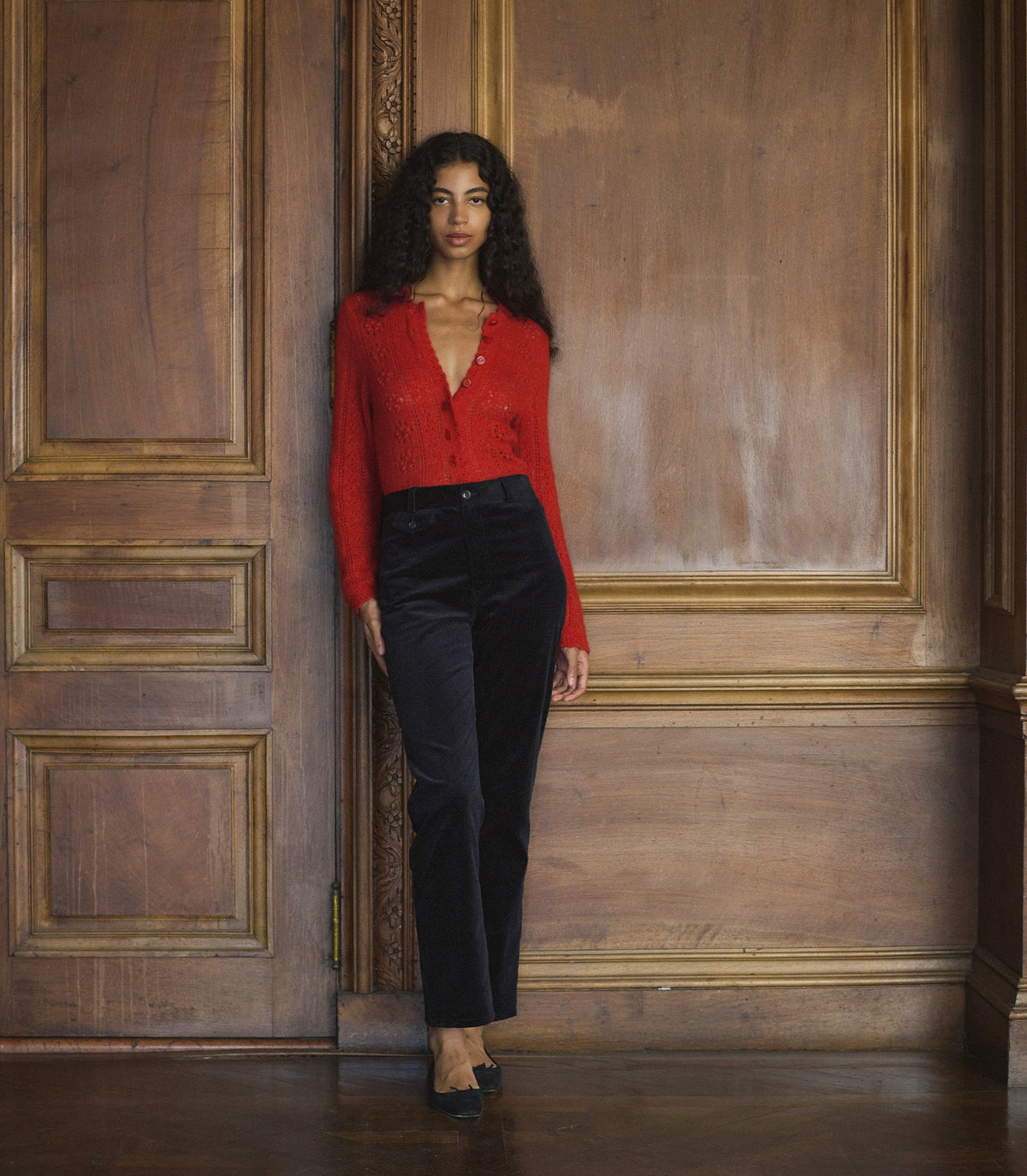NADINE PANT -- BLACK