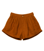 PAIGE LINEN SHORT -- SEDONA CLAY