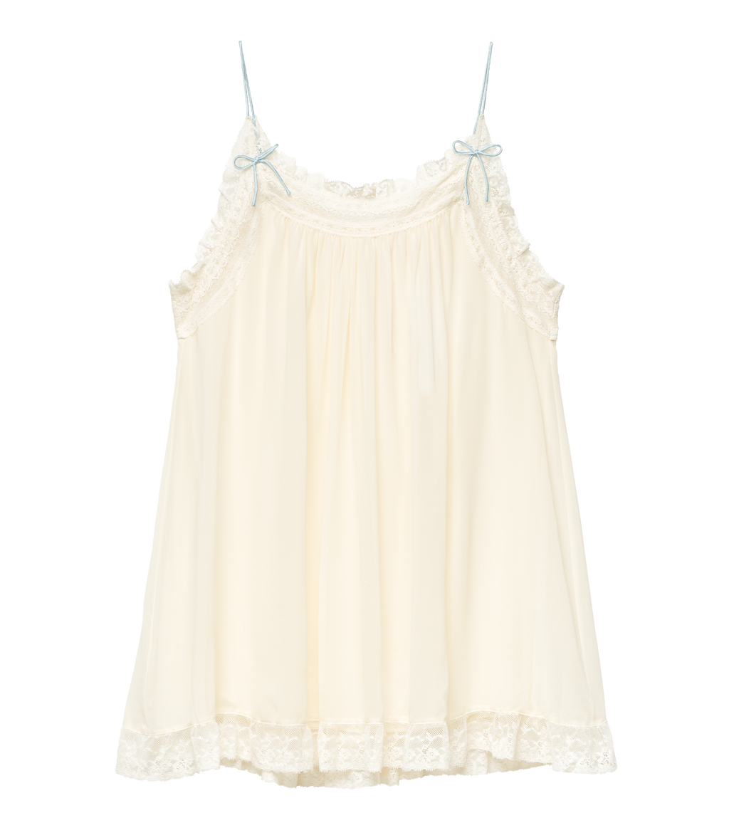 PENELOPE DRESS -- VANILLE