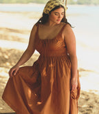 QUILLA DRESS -- COCONUT