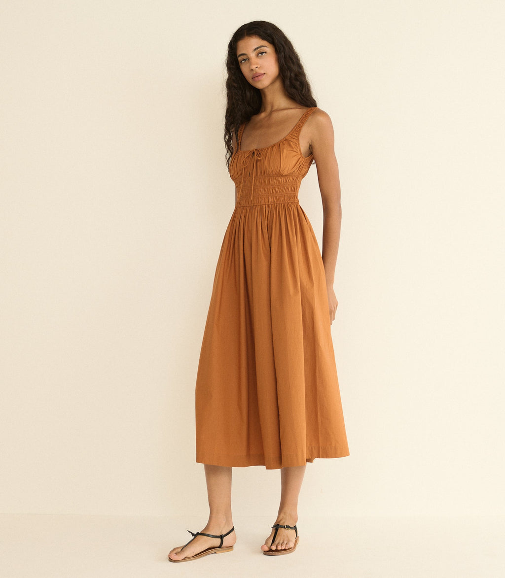 QUILLA DRESS -- COCONUT