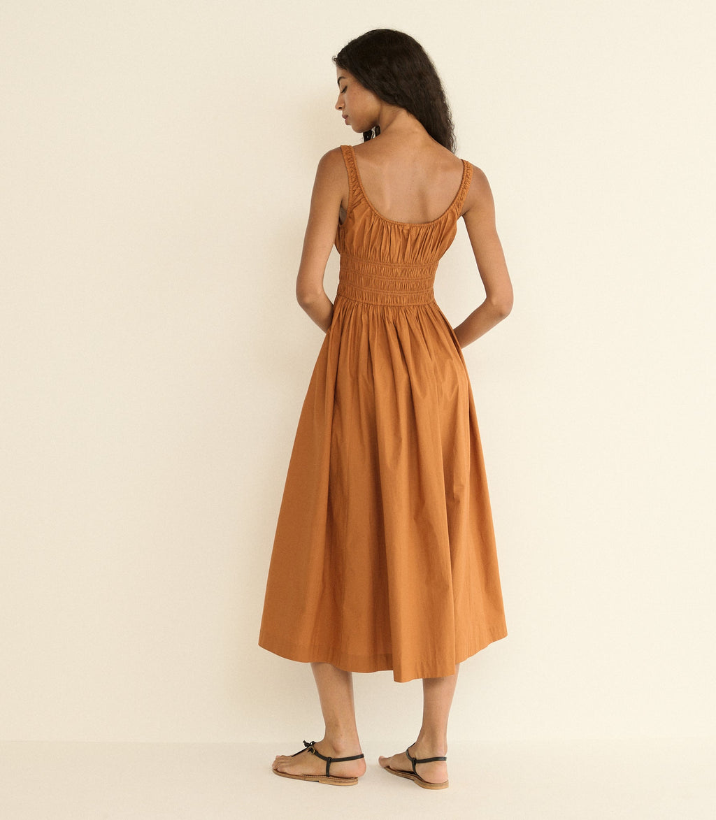 QUILLA DRESS -- COCONUT