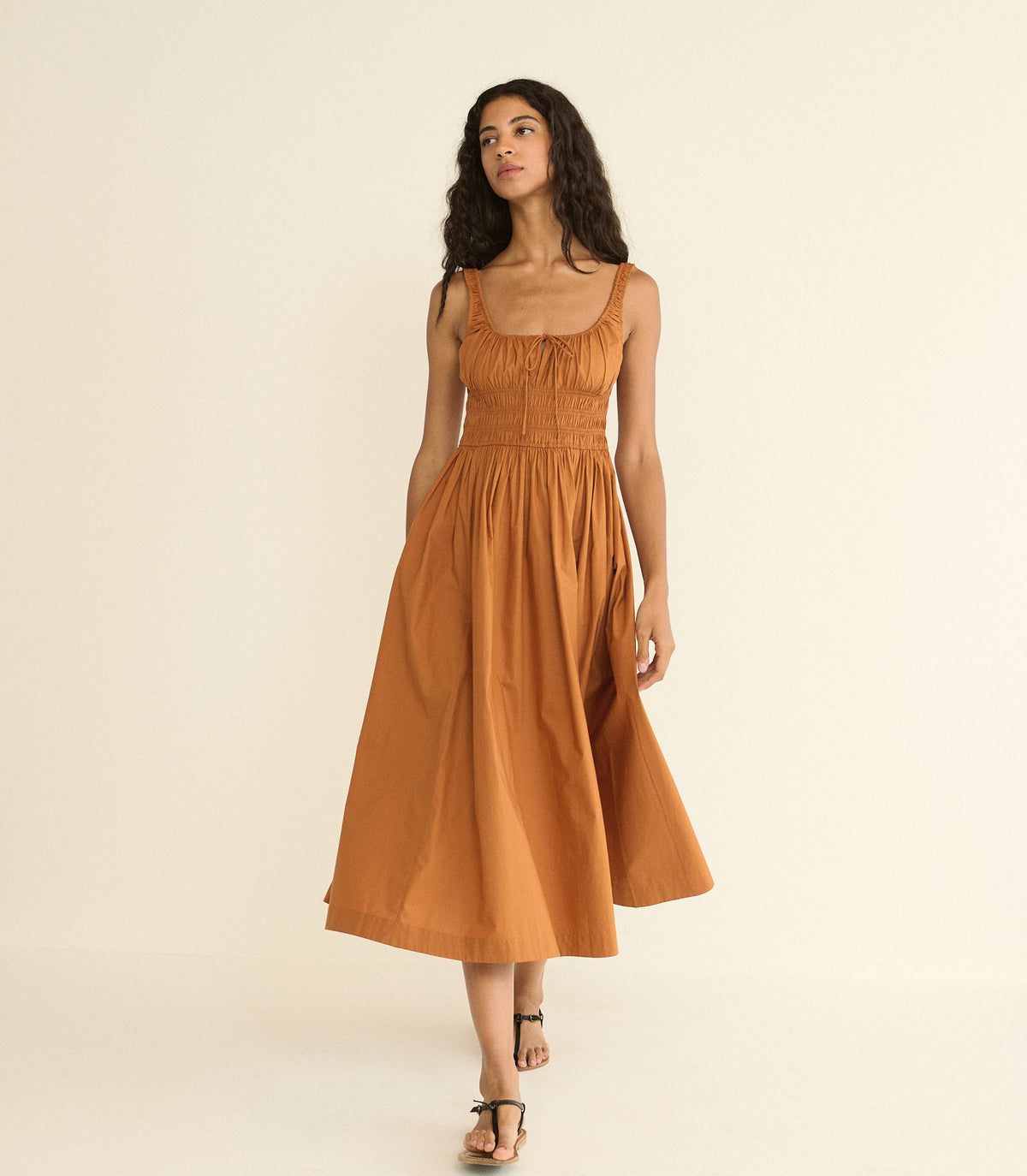 QUILLA DRESS -- COCONUT