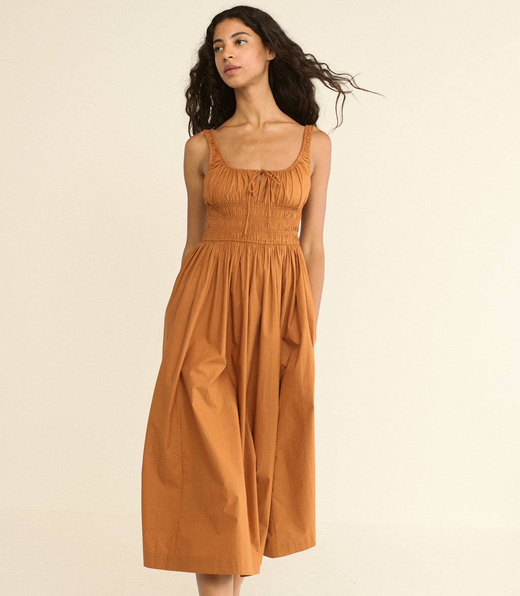 QUILLA DRESS -- COCONUT