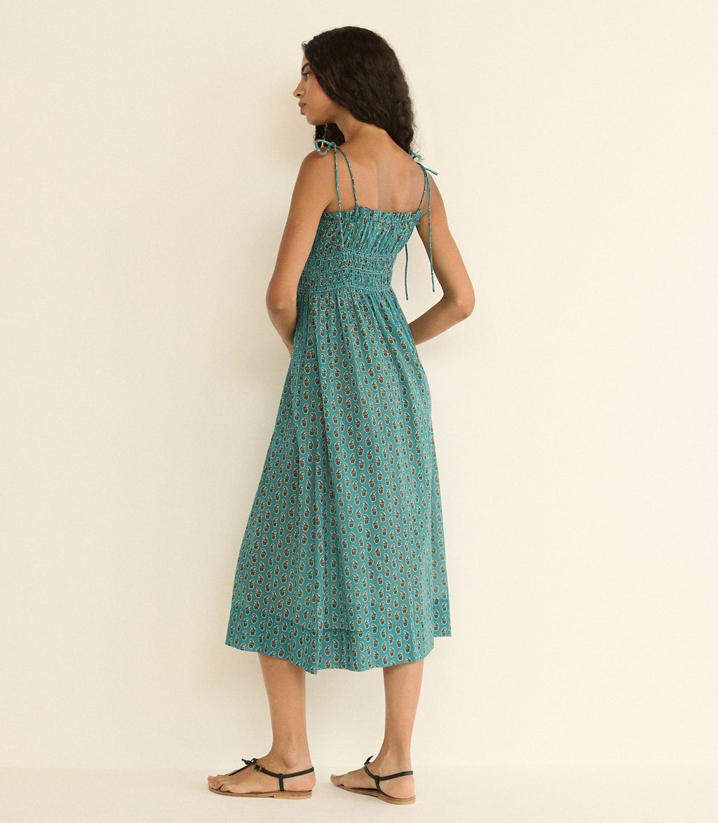 RHODA DRESS -- ALBA PAISLEY