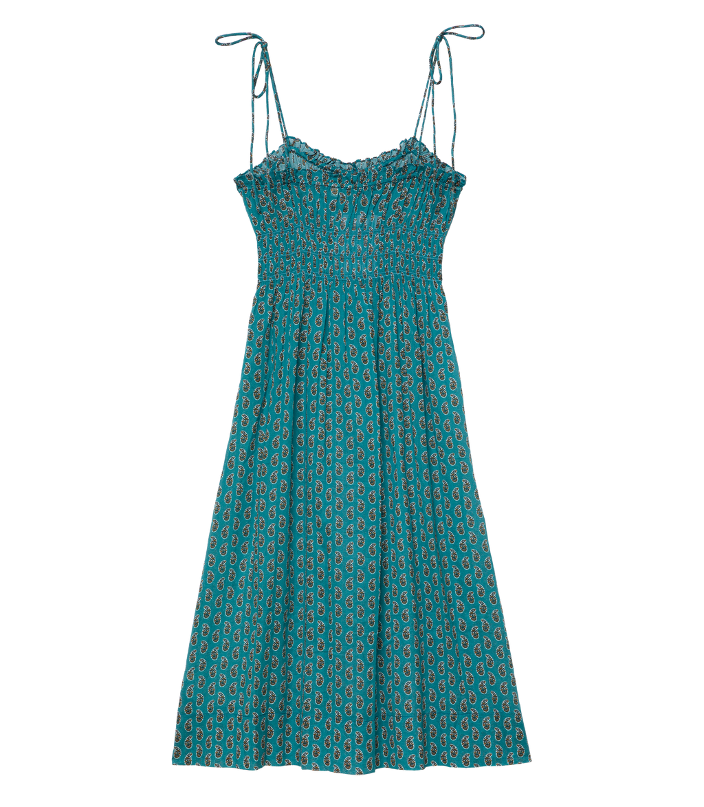 RHODA DRESS -- ALBA PAISLEY