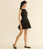 RIVIETTE DRESS -- BLACK
