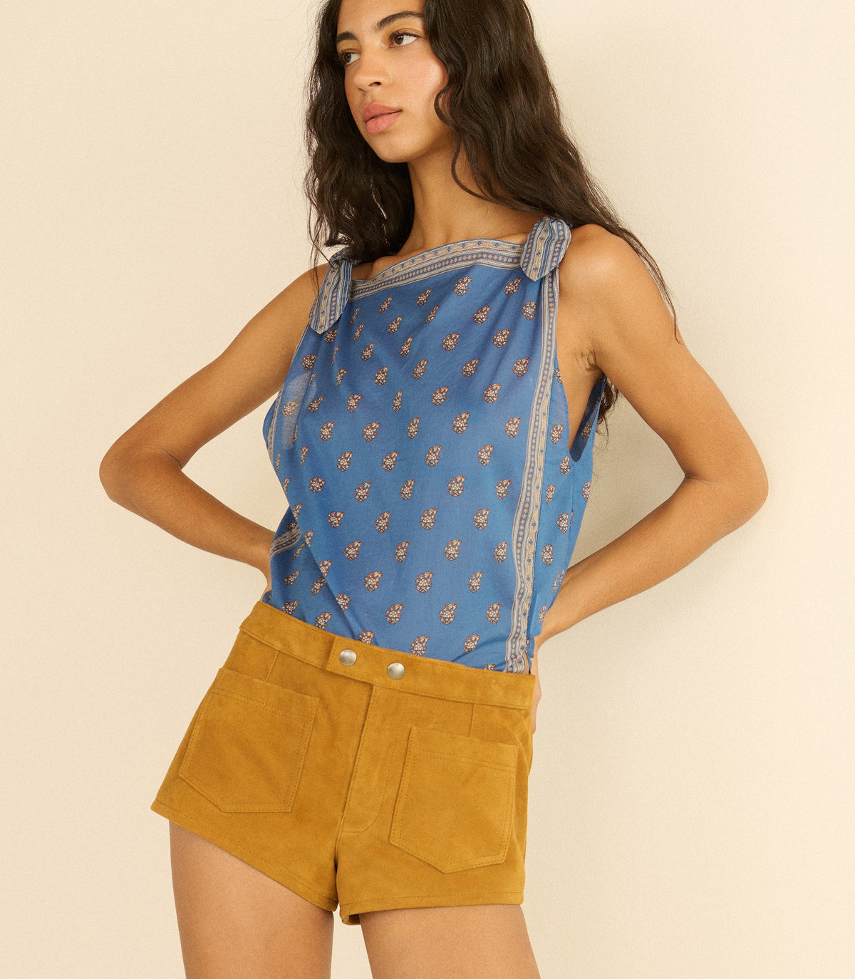 SEDONA SUEDE SHORT -- BARREL