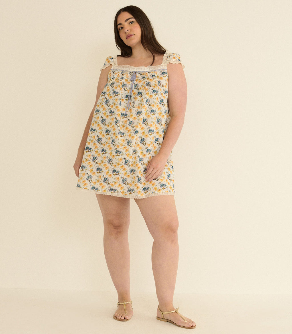 SIRONA DRESS -- NARCISSUS BLOOM