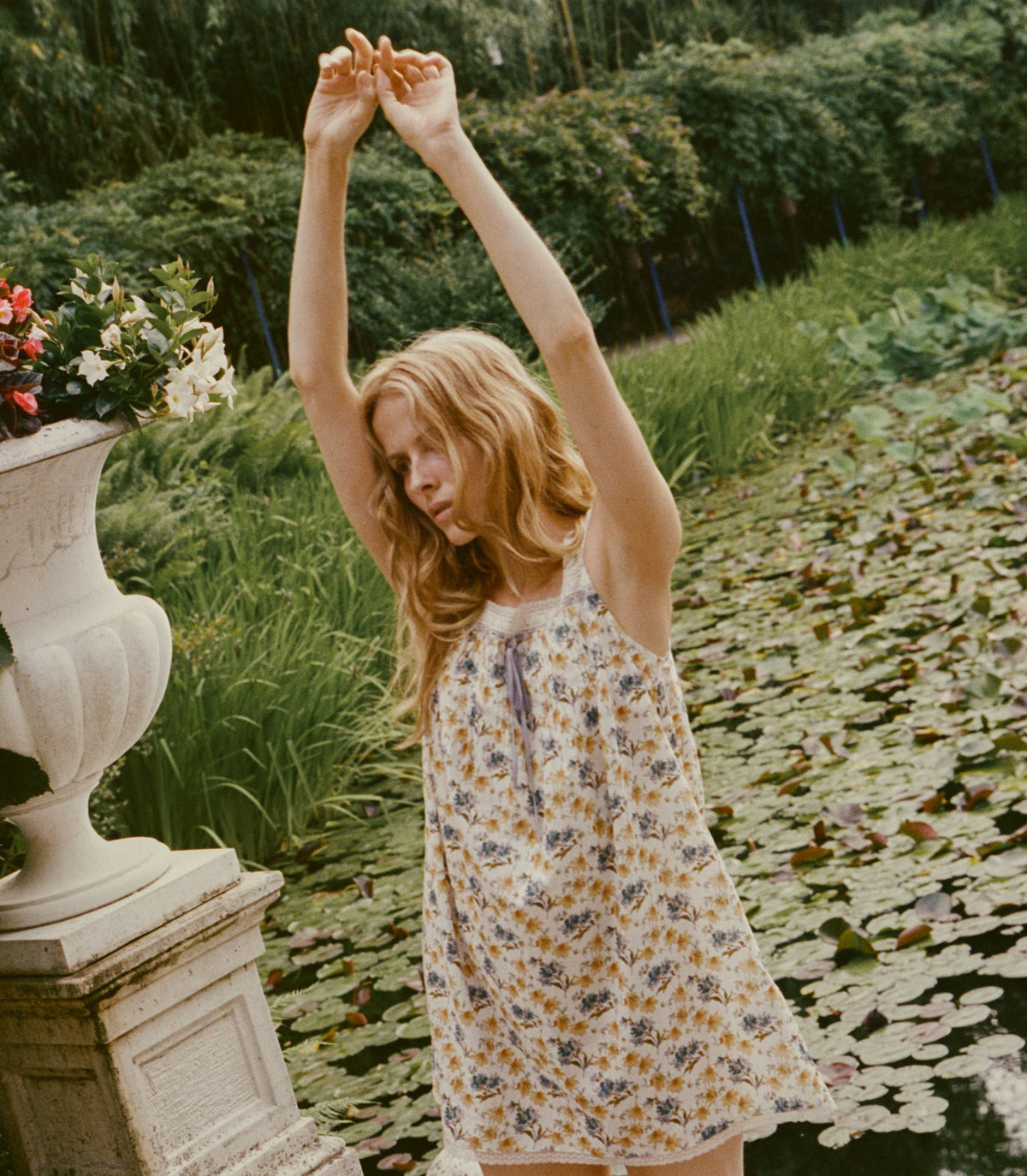 SIRONA DRESS -- NARCISSUS BLOOM