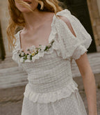 SOL ANNIVERSARY DRESS -- SALT