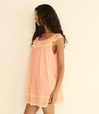 SUZETTE DRESS -- BOUDOIR PINK