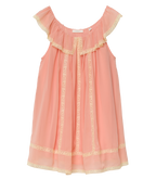 SUZETTE DRESS -- BOUDOIR PINK