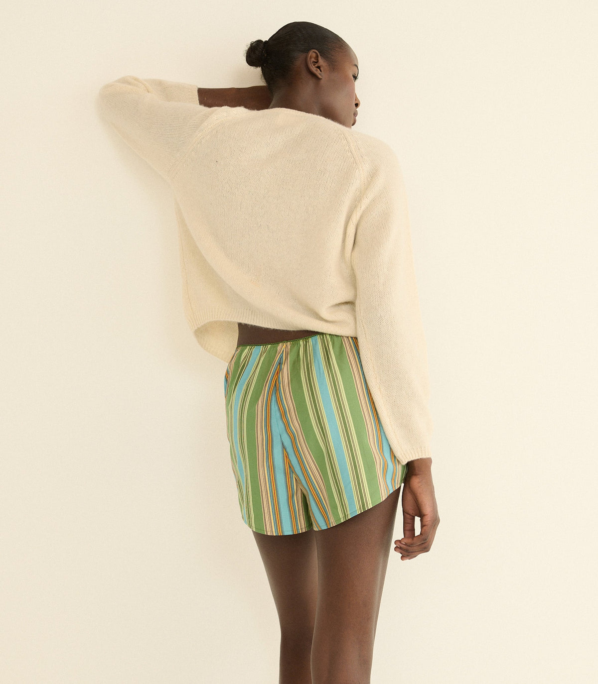 THELMA SHORT -- SAINT-OUEN STRIPE
