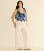 THEO TOP -- DORSET PLAID