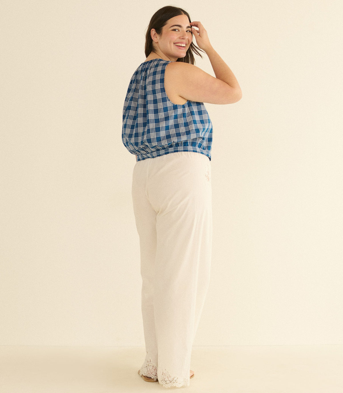 THEO TOP -- DORSET PLAID