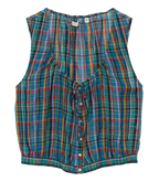 THEO TOP -- ALDERBROOK PLAID