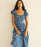VALENNE DRESS -- DORSET PLAID