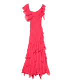 ZELIA DRESS -- BOUGAINVILLEA